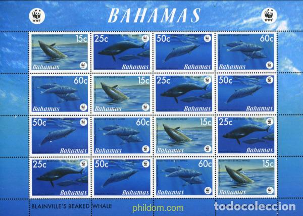 Sellos: 200807 MNH BAHAMAS 2007 BALLENAS