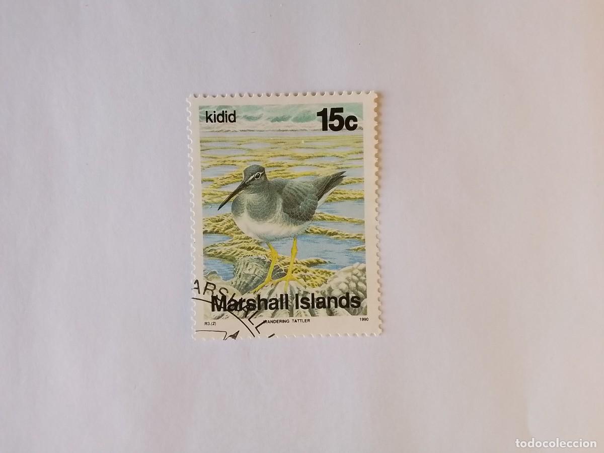 Sellos: A&Ntilde;O 1990 ISLAS MARSHALL SELLO USADO