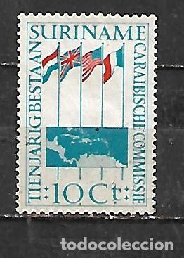 Sellos: 1956: 10&ordm; Aniversario de la Comisi&oacute;n del Caribe (MNH**)