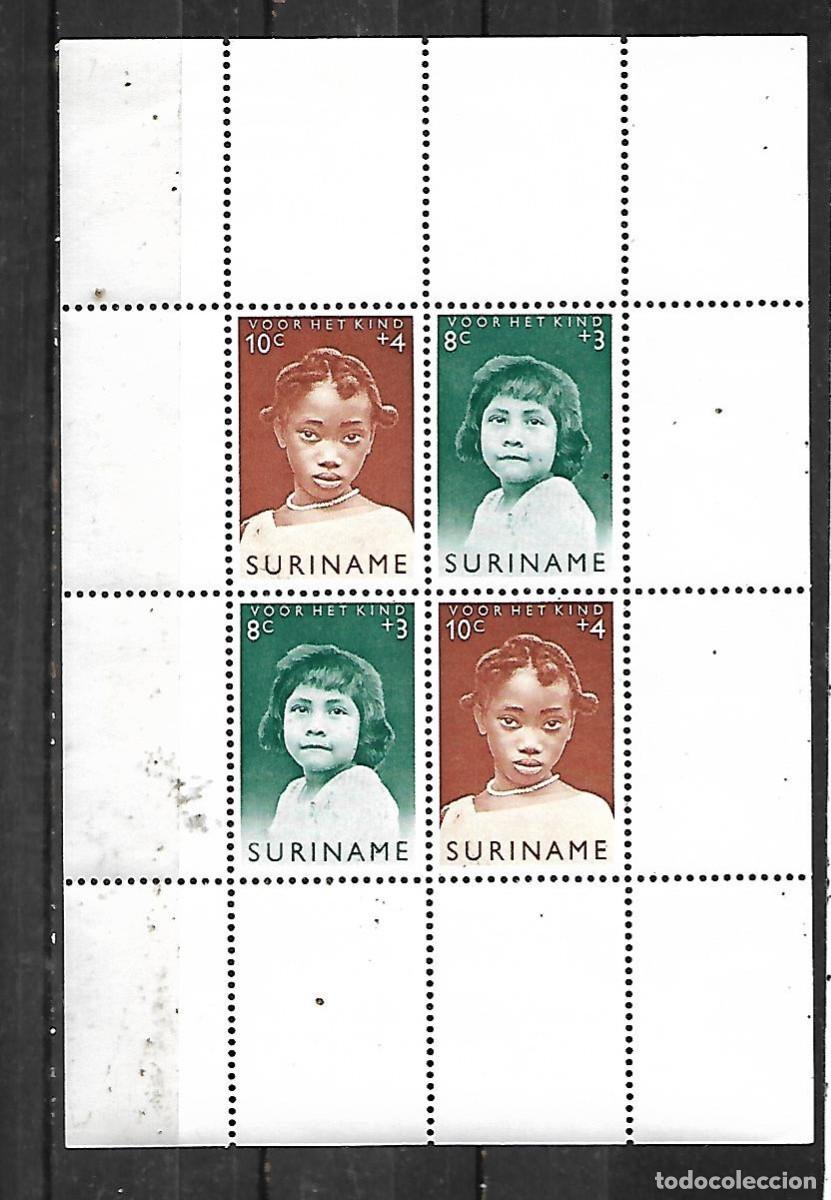 Sellos: 1963: HOJA &rdquo;Fundaci&oacute;n para la protecci&oacute;n de la infancia. Etnias diversas&rdquo; (MNH**)