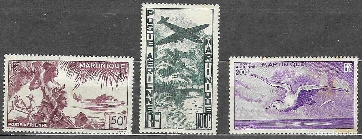 Sellos: SELLOS* MARTINICA 1947, CORREO AEREO YT 13/ 15