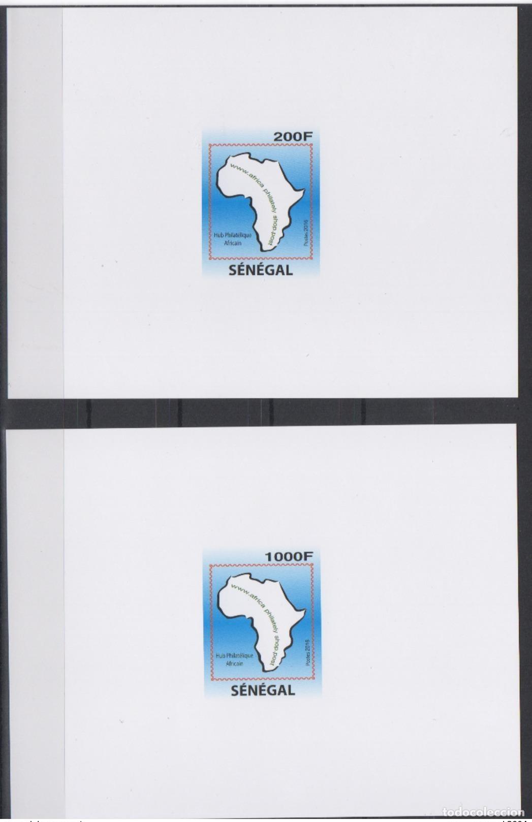 Sellos: Senegal 2016 Mi. 2237 - 2238 Edici&oacute;n conjunta a prueba de lujo Africa Shop Hub