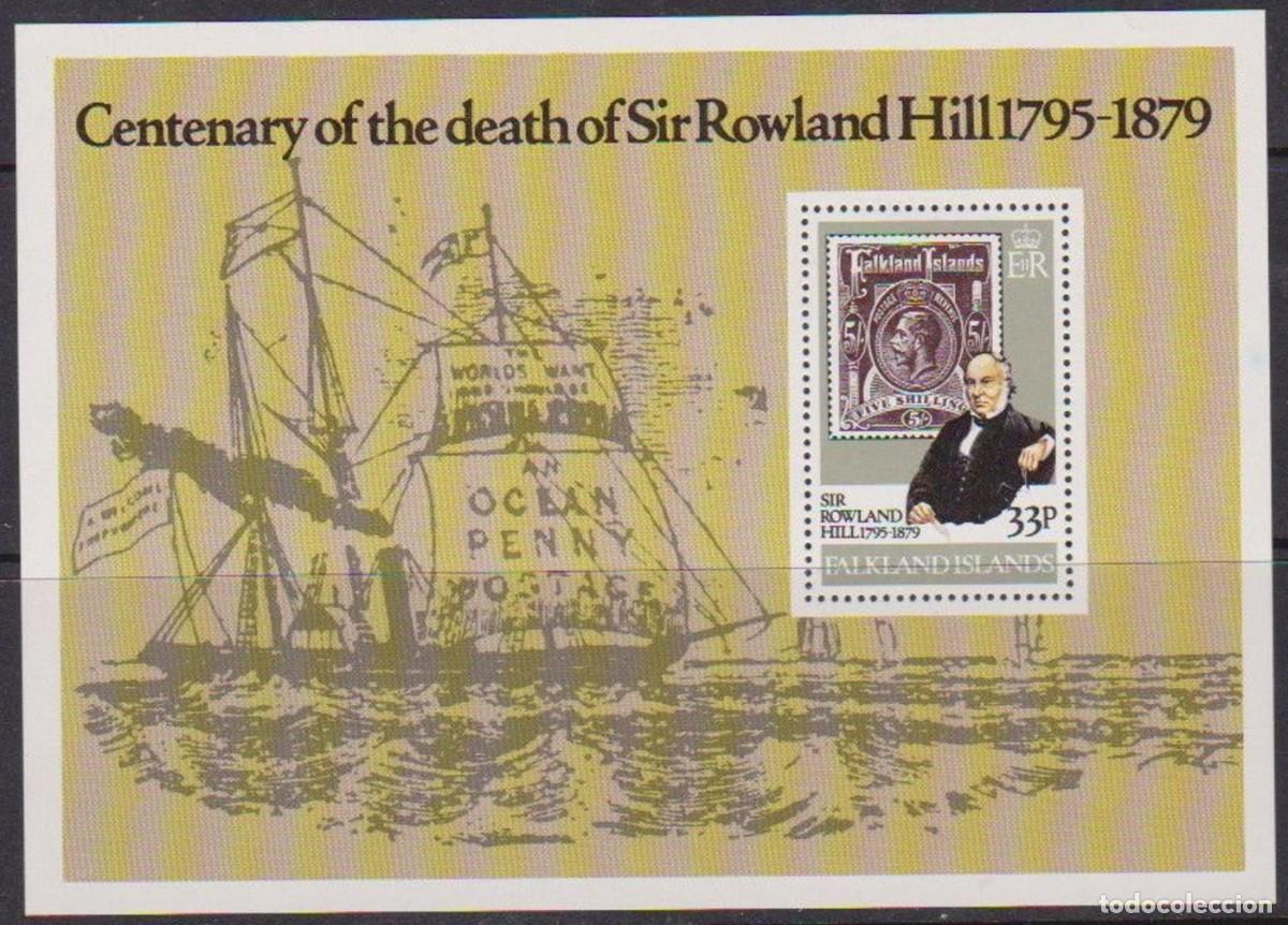 Sellos: FALKLAND ISLANDS ISLAS MALVINAS 1979 SHEET MNH ROWLAND HILL SELLOS EN SELLOS TIMBRES SUR TIMBRES