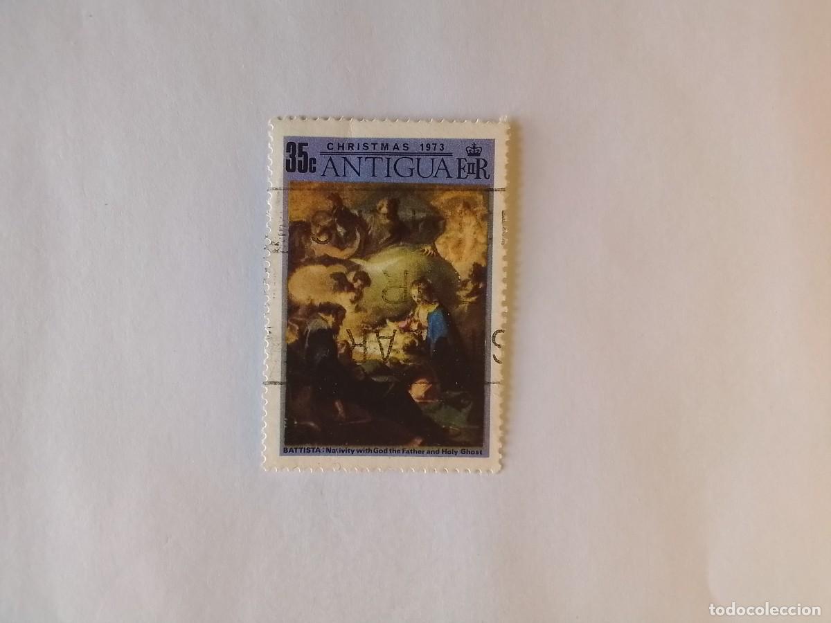 Sellos: A&Ntilde;O 1973 ANTIGUA SELLO USADO