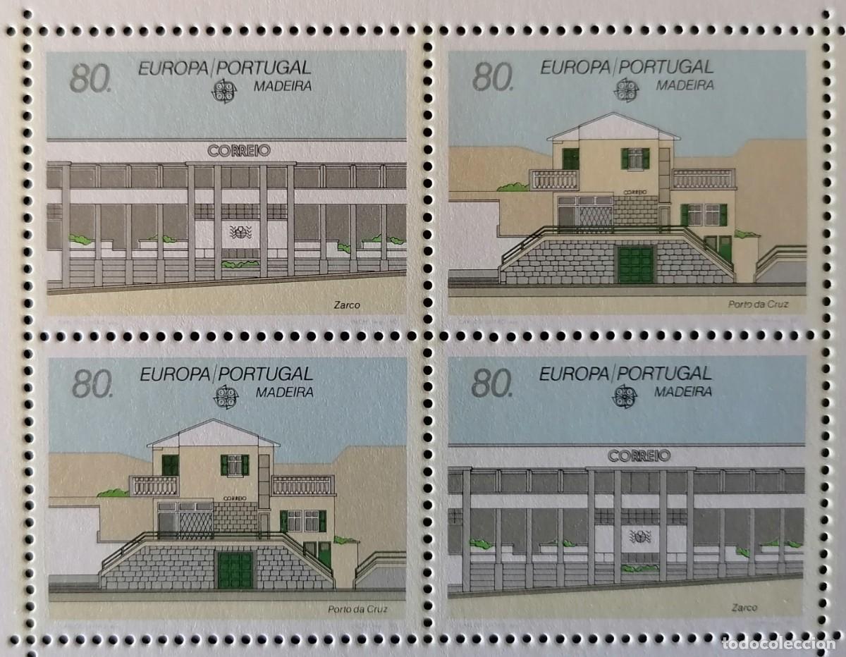 Sellos: MADEIRA 1990 - ARQUITECTURA / CEPT .