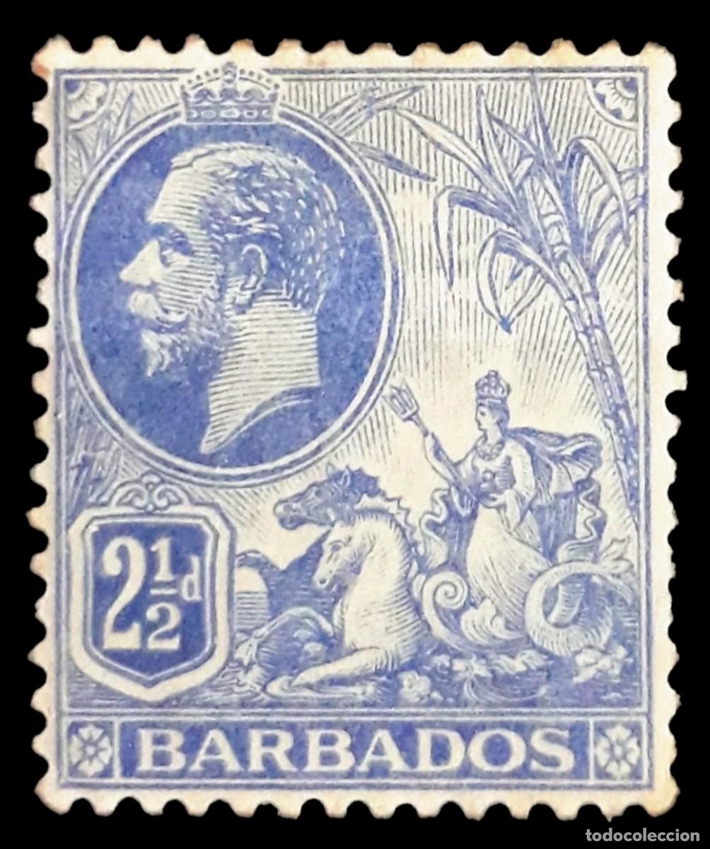 Sellos: BARBADOS 1912 Jorge V. NUEVO - MH *