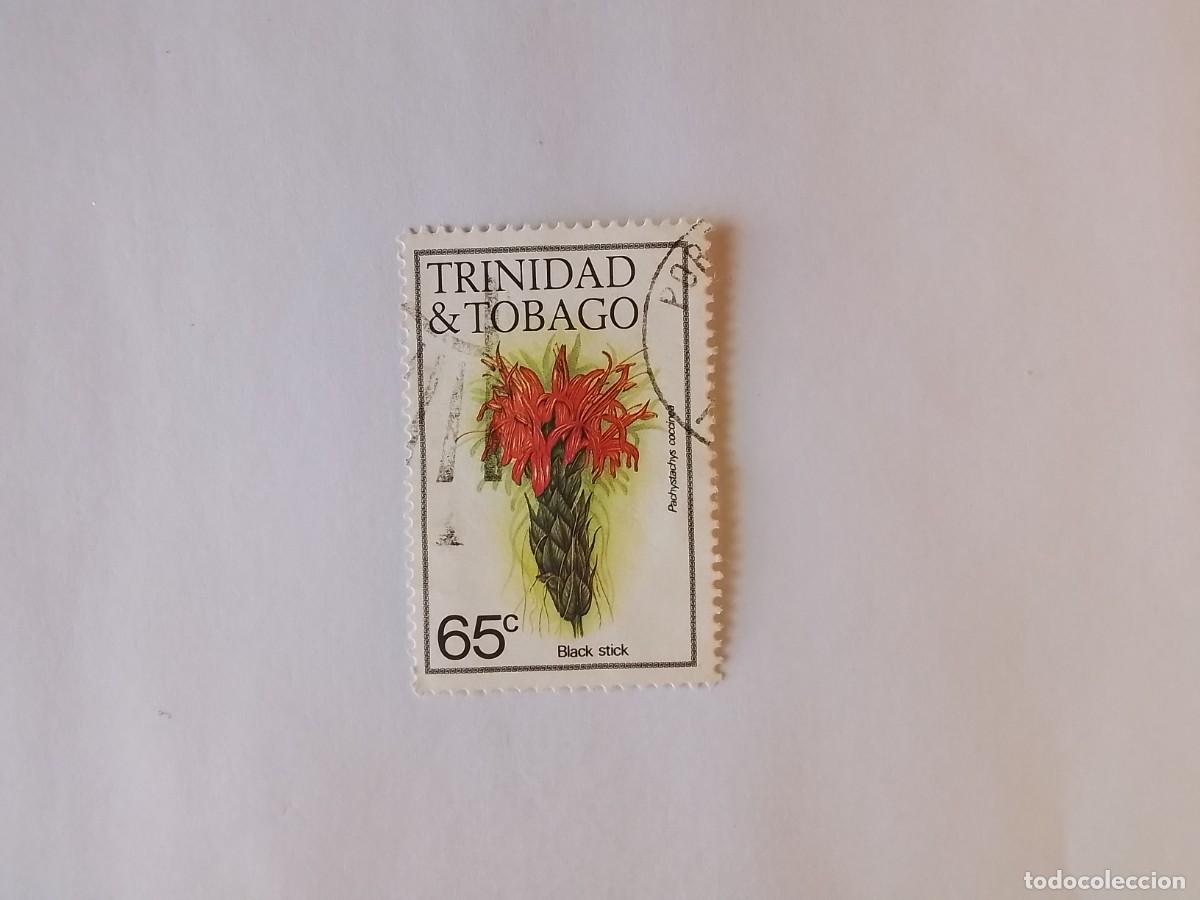 Sellos: A&Ntilde;O 1987 TRINIDAD Y TOBAGO SELLO USADO