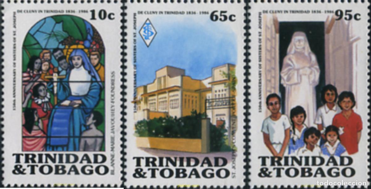 Sellos: 366031 MNH TRINIDAD Y TOBAGO 1986 150 ANIVERSARIO DE LA ORDEN DE SAN JOSE DE CLUNY