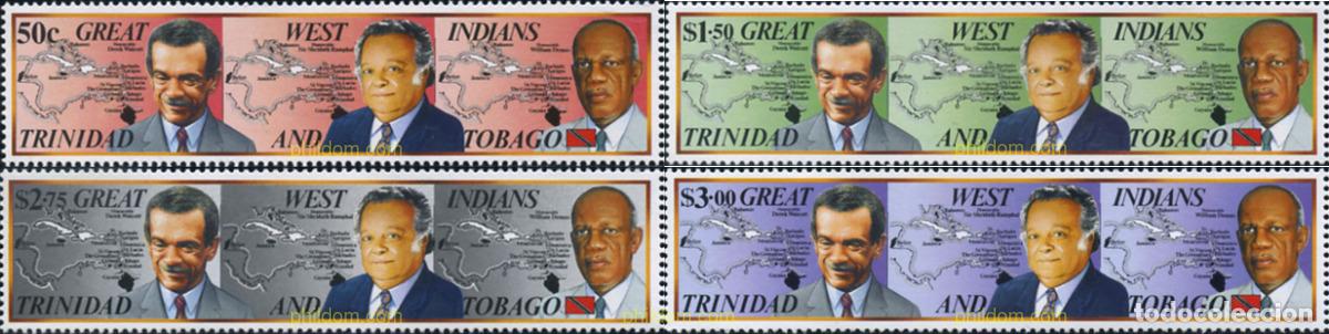 Sellos: 34629 MNH TRINIDAD Y TOBAGO 1994 20 ANIVERSARIO DEL CARICOM