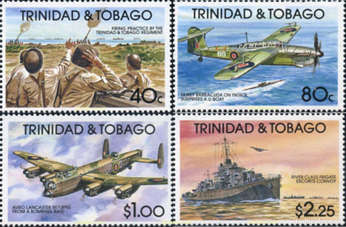 Sellos: 40950 MNH TRINIDAD Y TOBAGO 1991 2 GUERRA MUNDIAL