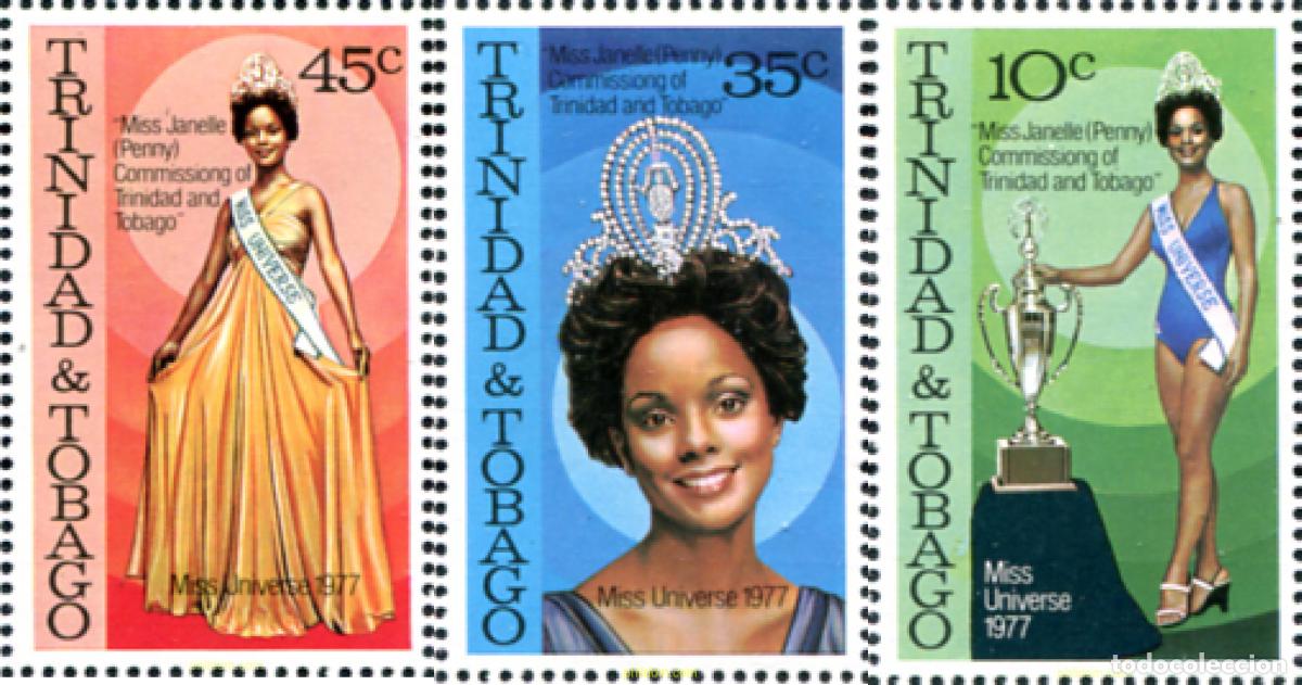 Sellos: 297508 MNH TRINIDAD Y TOBAGO 1978 MISS UNIVERSO
