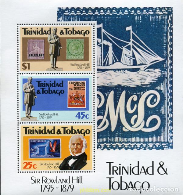 Sellos: 366020 MNH TRINIDAD Y TOBAGO 1979 100 ANIVERSARIO DE SIR ROWLAND HILL