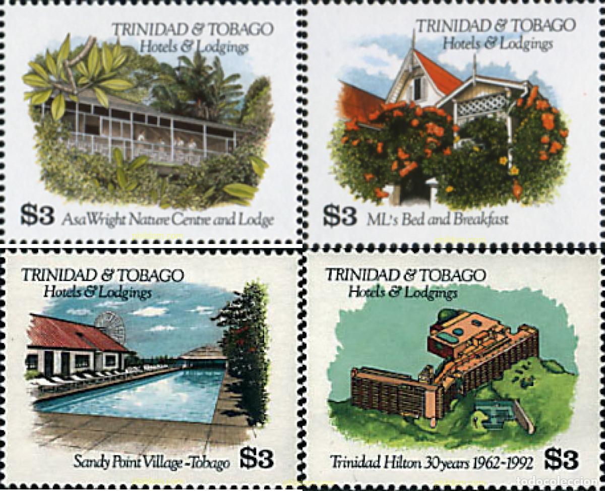 Sellos: 40116 MNH TRINIDAD Y TOBAGO 1994 HOTELES