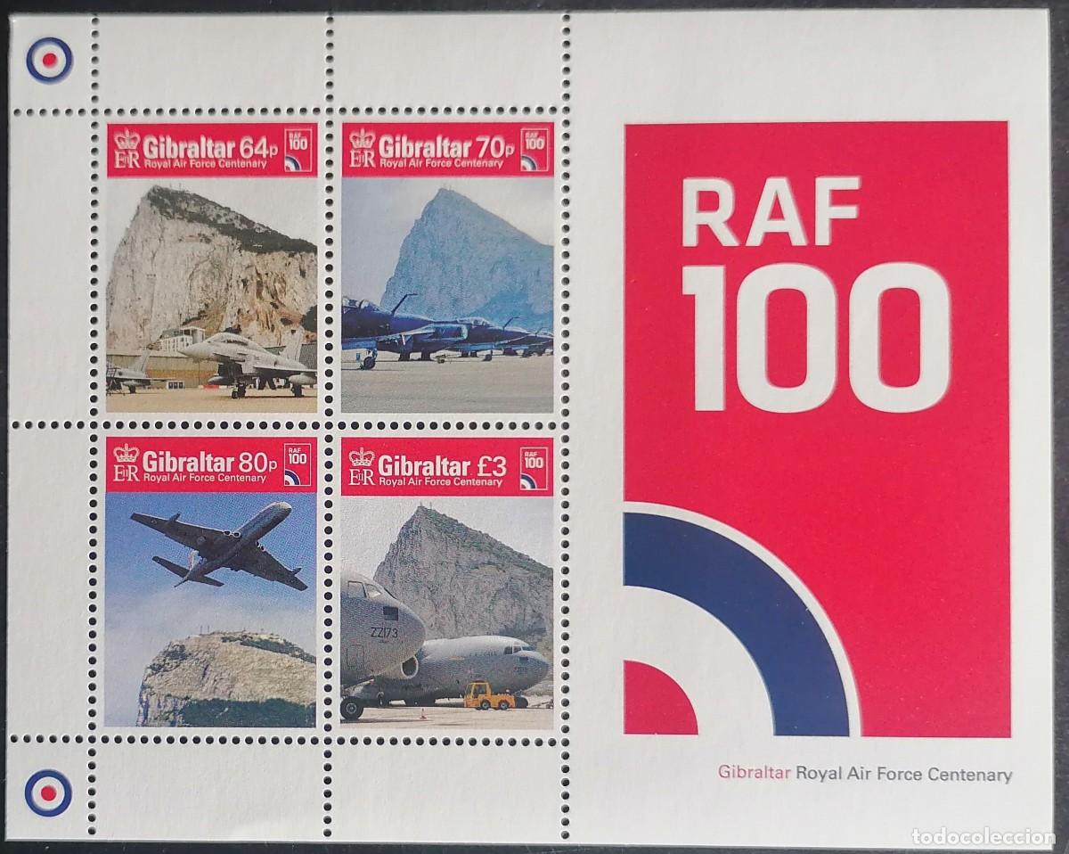 Sellos: GIBRALTAR 2018 - HB FUERZAS ARMADAS / RAF .