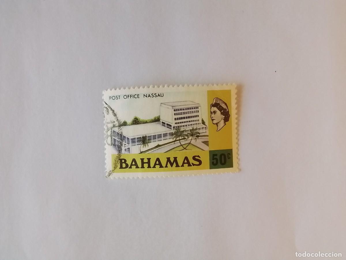 Sellos: A&Ntilde;O 1971 BAHAMAS SELLO USADO