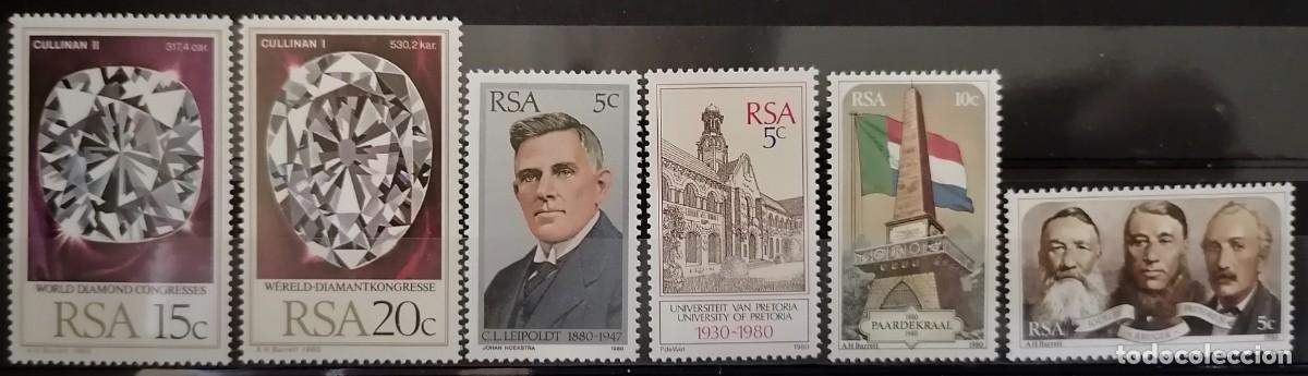 Sellos: SUD&Aacute;FRICA 1980 - SERIES .