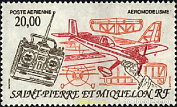 Sellos: 68476 MNH SAN PEDRO Y MIQUELON 1992 AEROMODELISMO