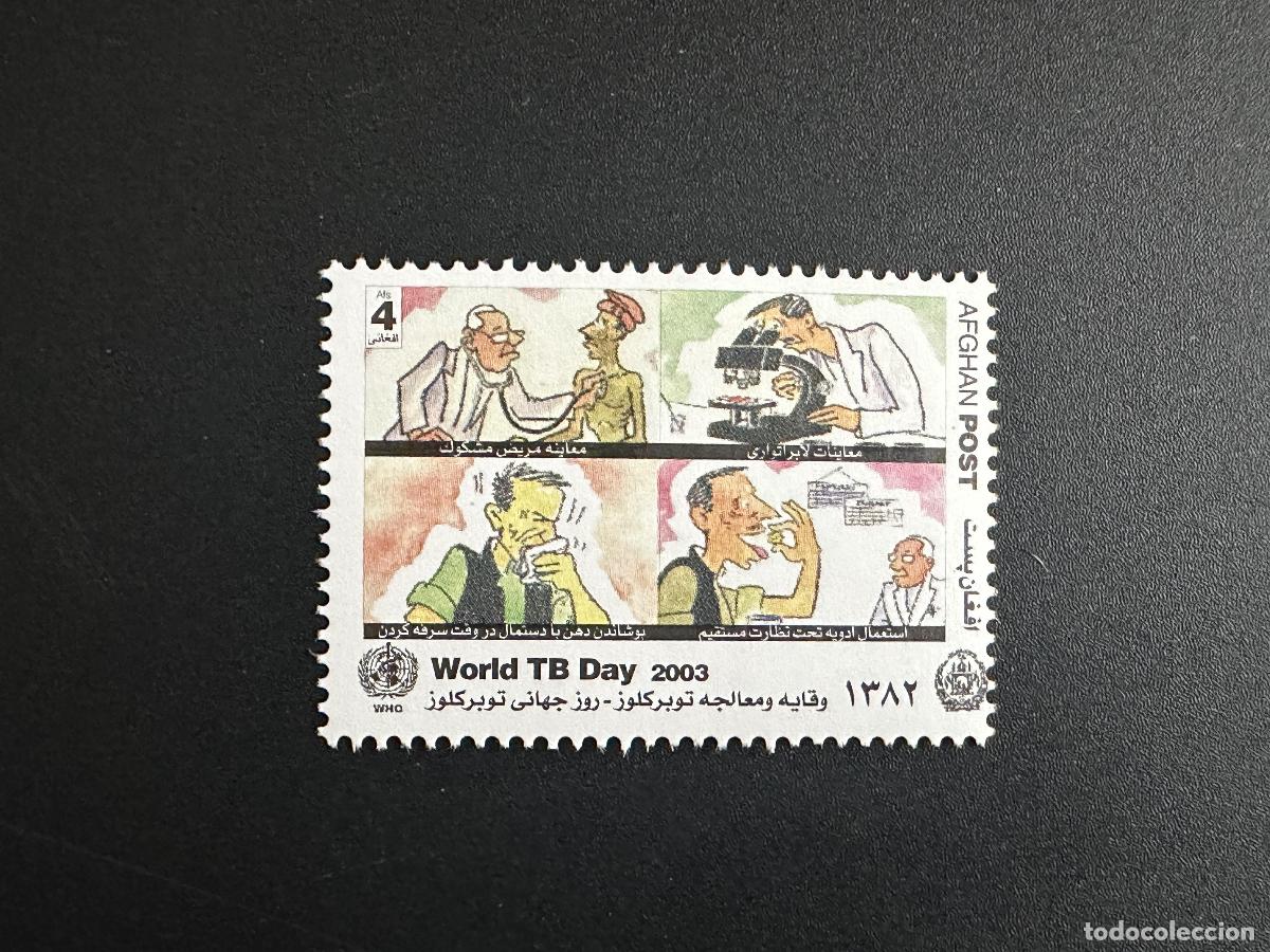 Sellos: Afganist&aacute;n 2003 - mayo de 1969 Tuberculosis tuberculosa (TB) OMS Salud