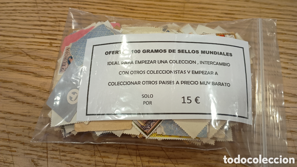 Sellos: LOTE DE 100 GRAMOS DE SELLOS MUNDIALES - PARA EXAMINAR