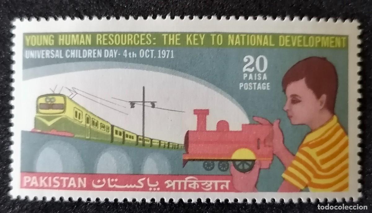 Selos: PAKIST&Aacute;N 1971 - D&Iacute;A DEL NI&Ntilde;O .