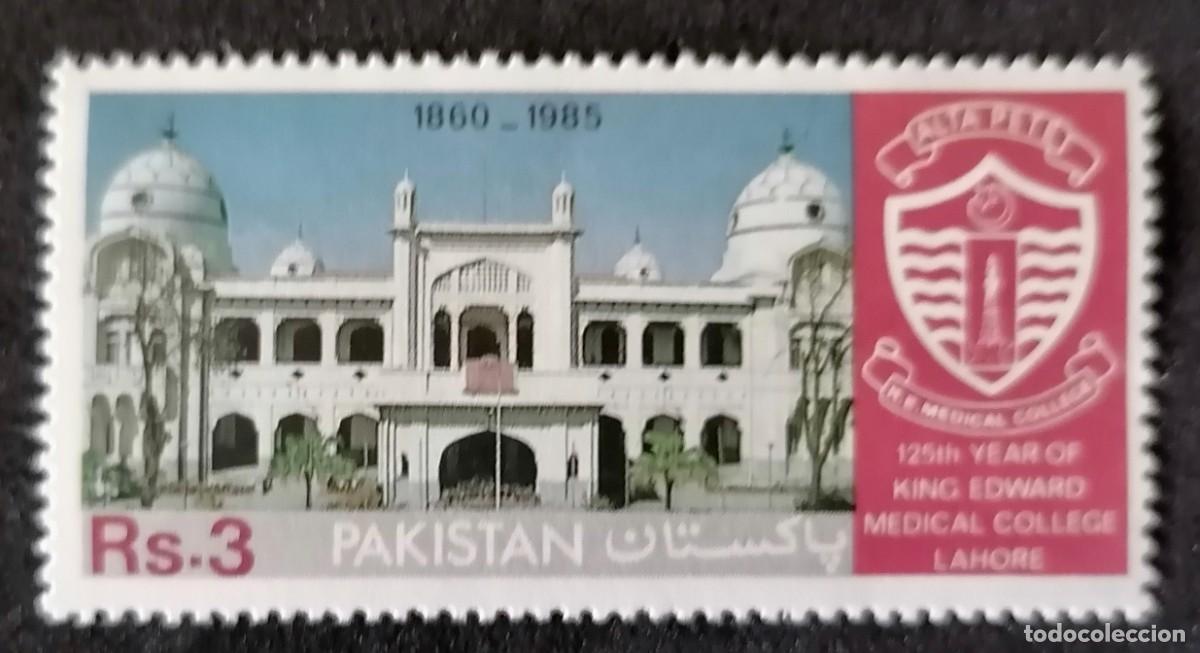Selos: PAKIST&Aacute;N 1985 - FACULTAD DE MEDICINA .