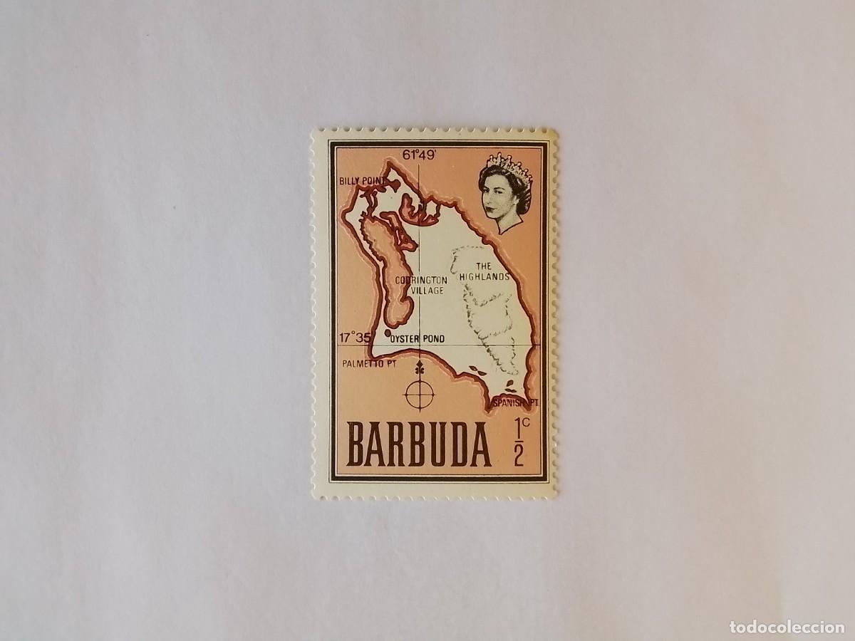 Sellos: A&Ntilde;O 1968 BARBUDA SELLO USADO