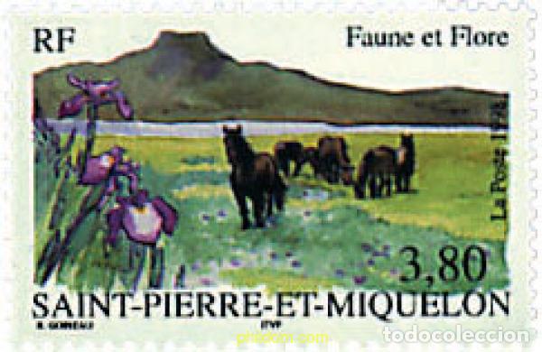 Sellos: 93198 MNH SAN PEDRO Y MIQUELON 1998 FAUNA Y FLORA