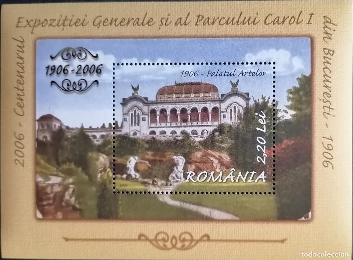 Sellos: RUMAN&Iacute;A 2006 - HB PALACIO DEL ARTE .