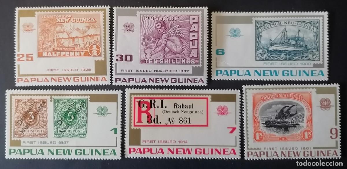 Sellos: PAPUA 1973 - ANIVERSARIO DEL SELLO .
