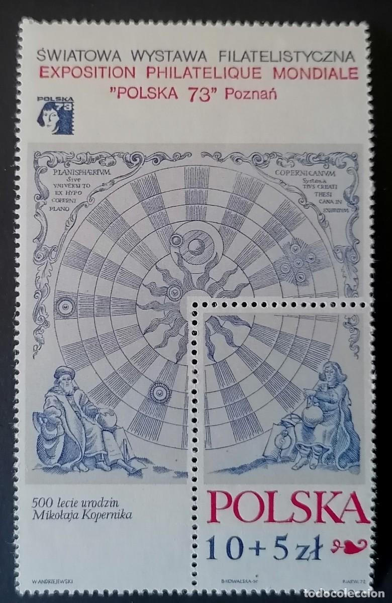 Sellos: POLONIA 1972 - EXPO POLSKA'73 / ASTRONOMIA .