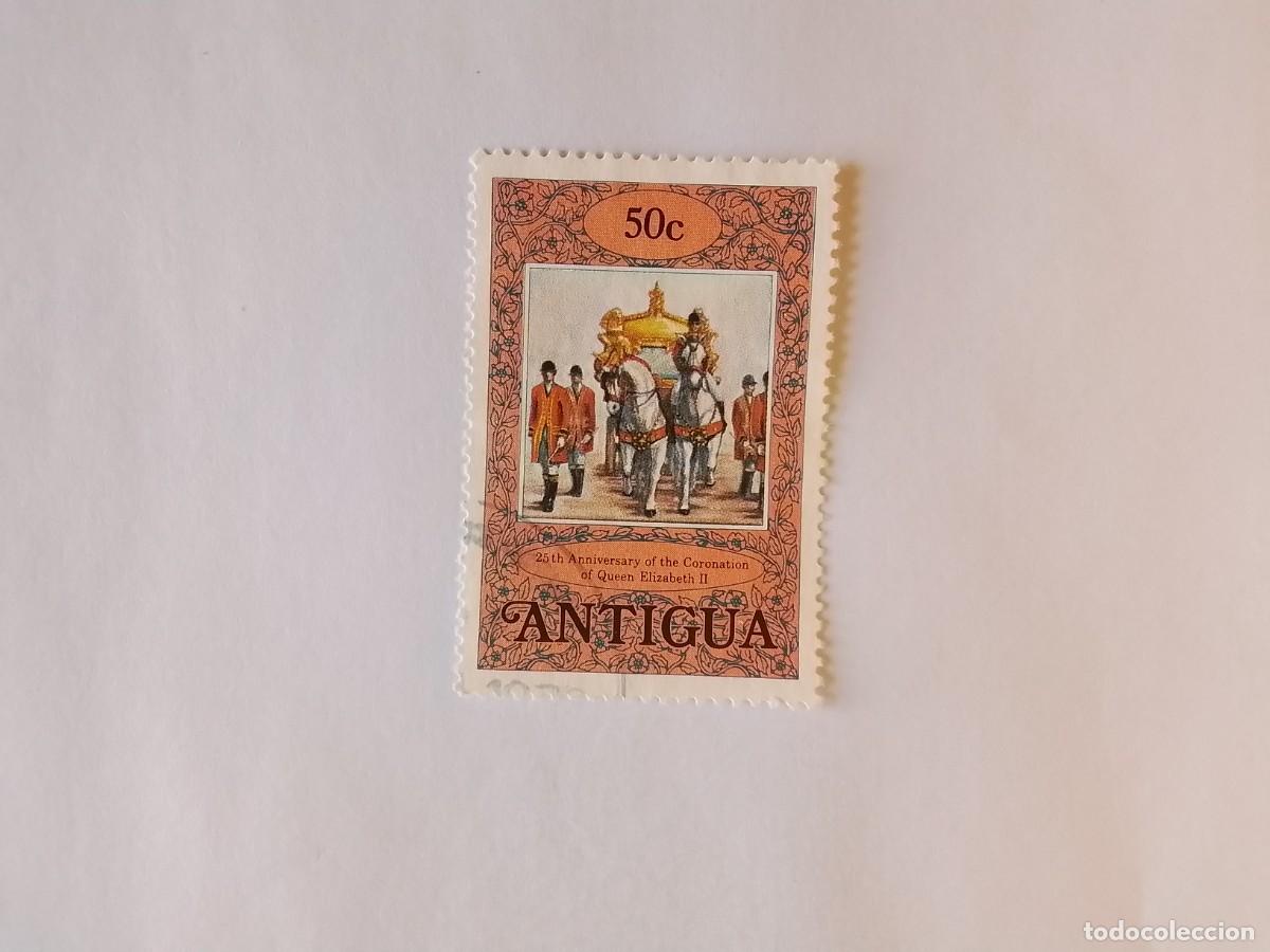 Sellos: A&Ntilde;O 1978 ANTIGUA SELLO USADO