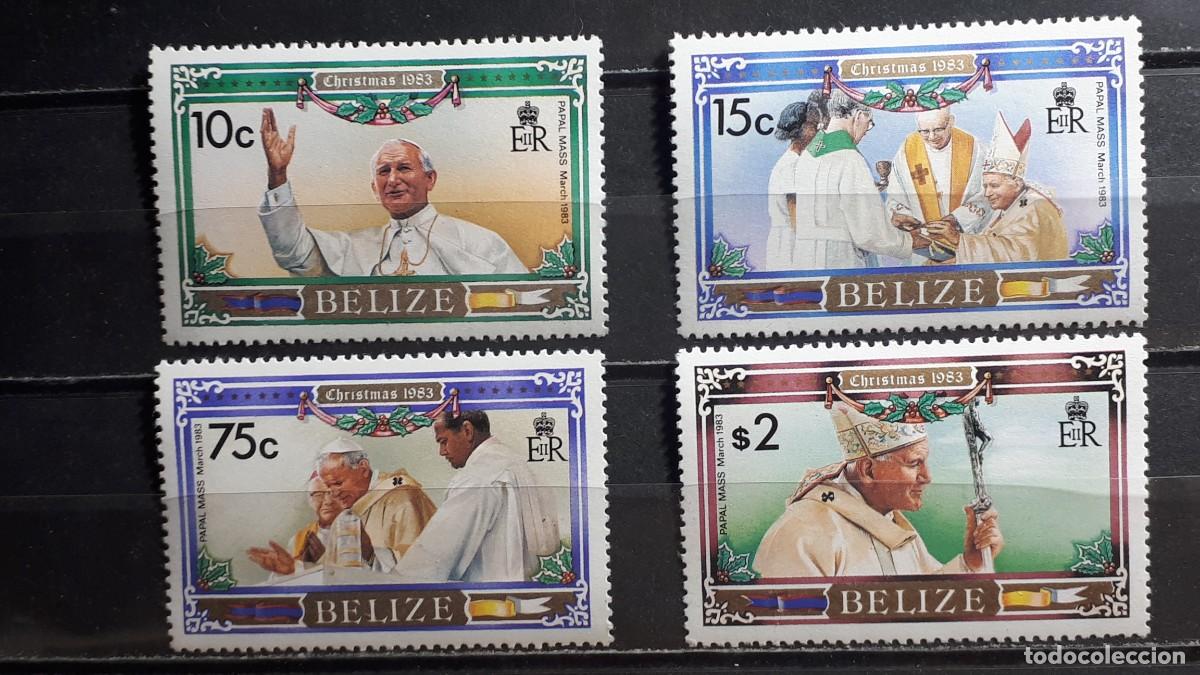 Sellos: BELIZE. A&Ntilde;O 1983. **. YVERT 654/7