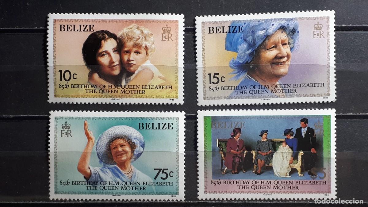Sellos: BELIZE. A&Ntilde;O 1985. **. YVERT 711/4