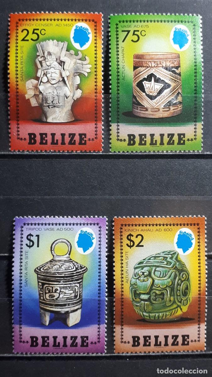 Sellos: BELIZE. A&Ntilde;O 1984. **. YVERT 696/99