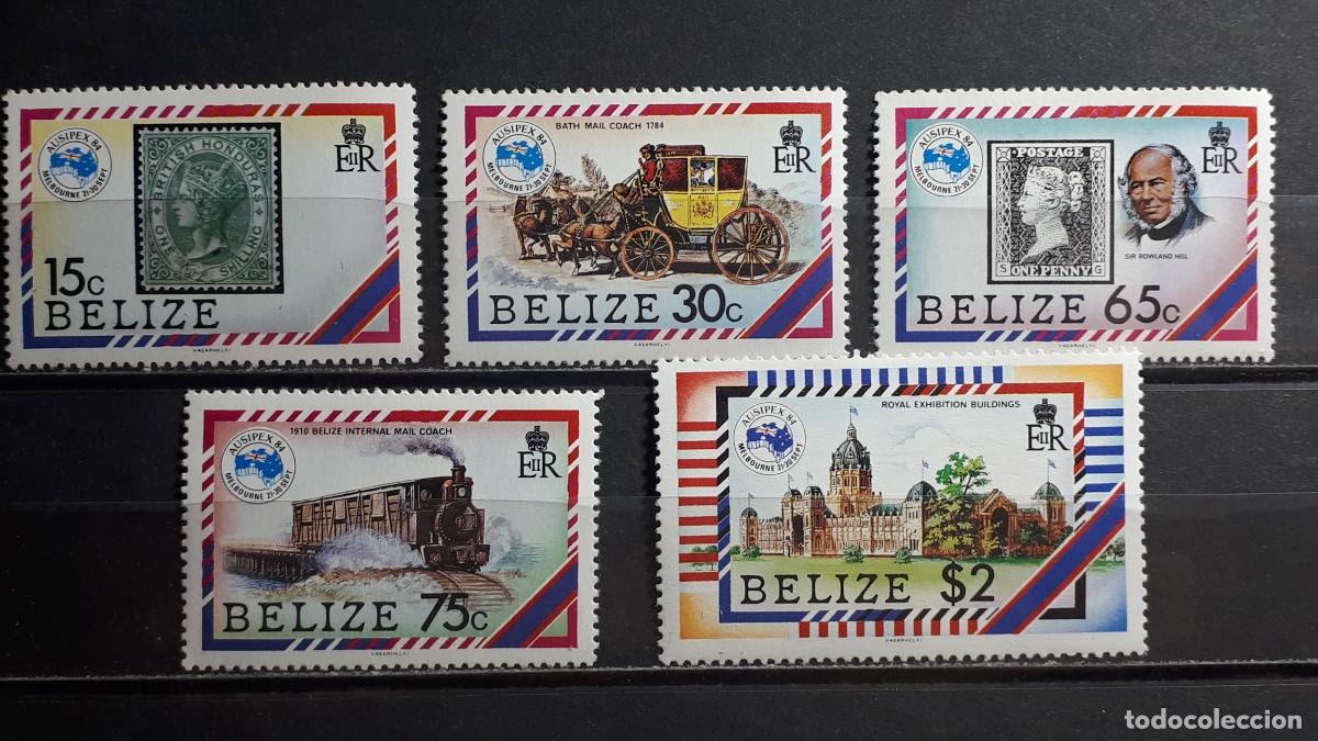 Sellos: BELIZE. 1984. **. YVERT 681/5