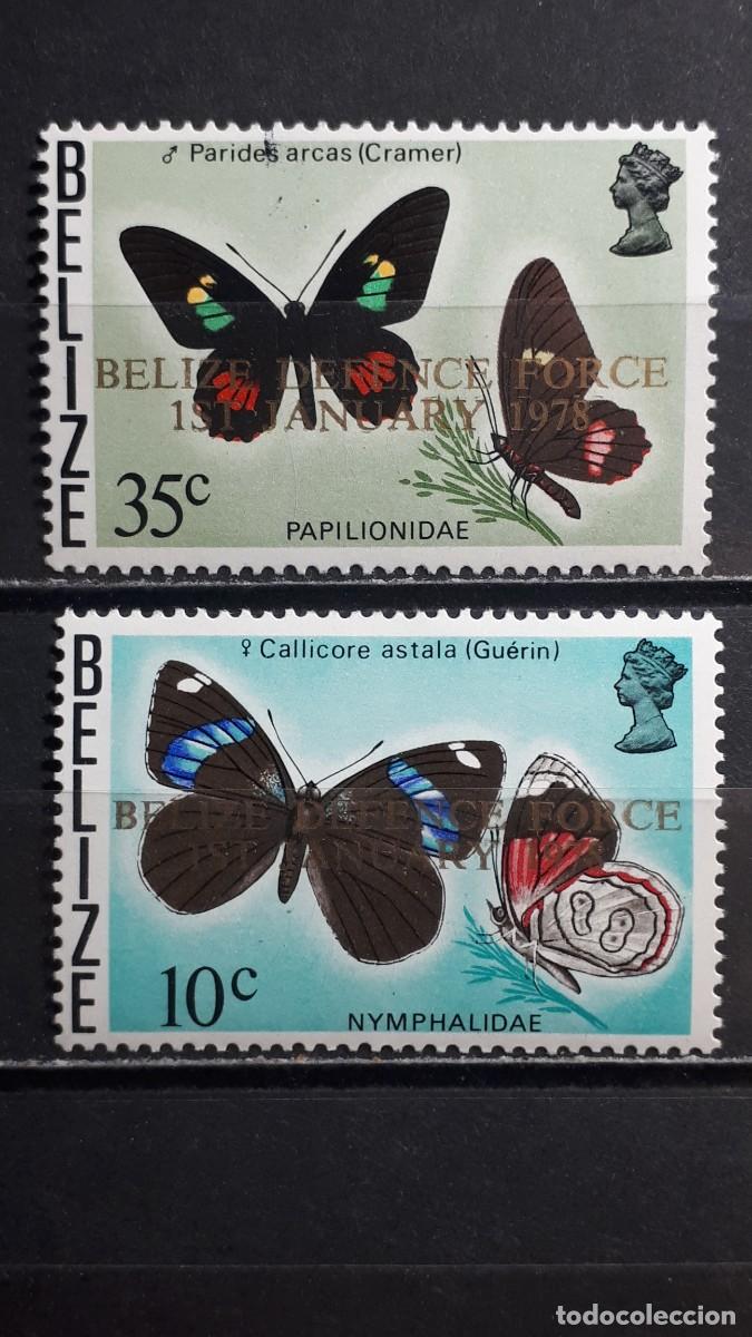 Sellos: BELIZE. NAVIDAD. 1978. **. YVERT 392/3