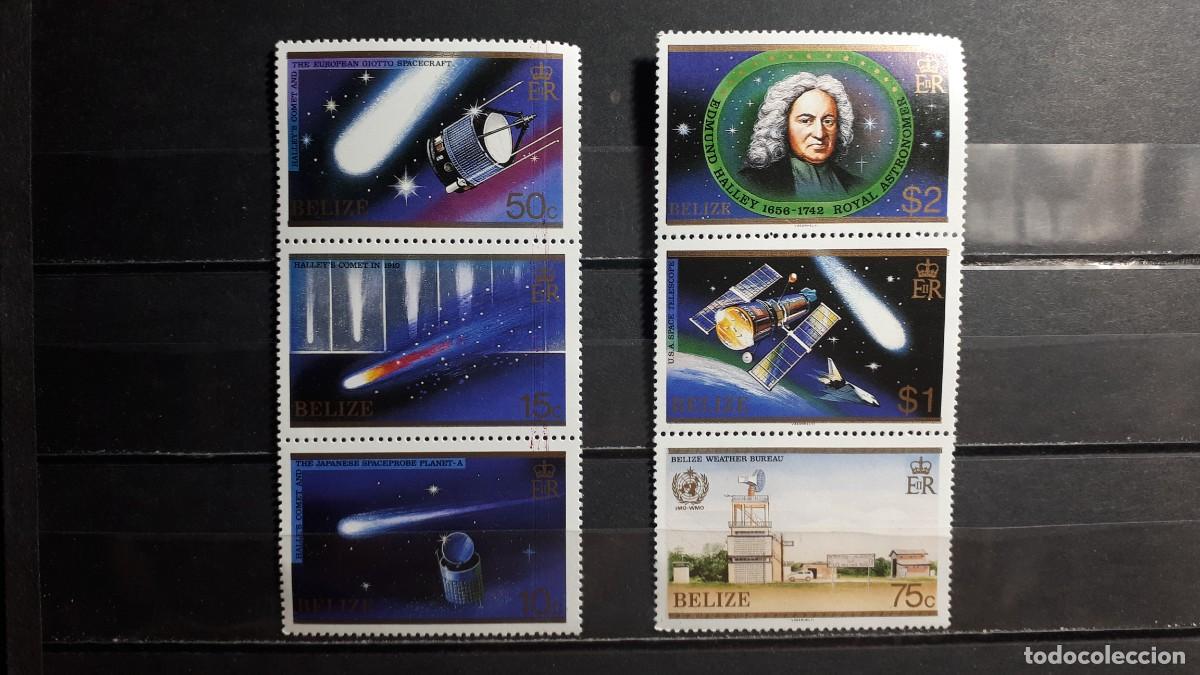 Sellos: BELIZE. 1986. **. YVERT 782/7