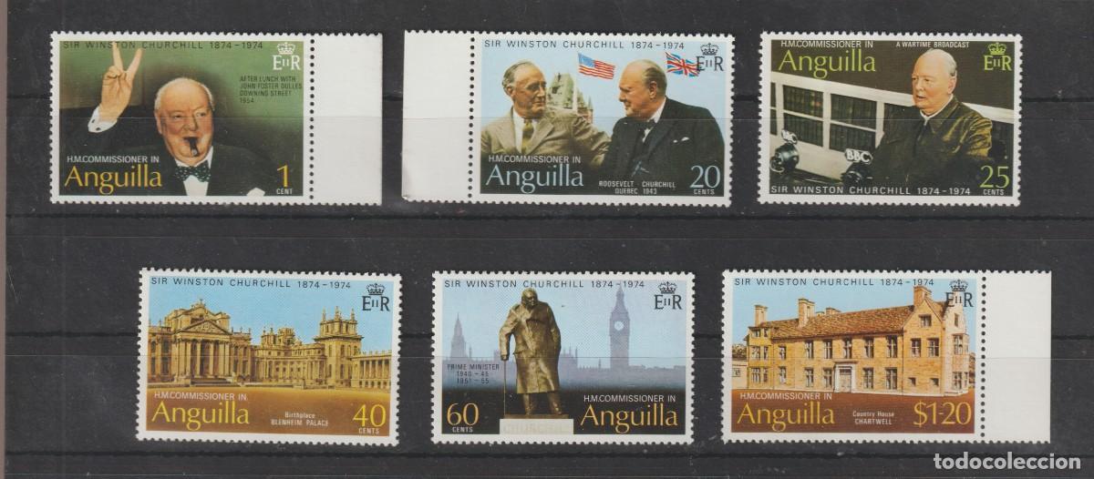 Sellos: Anguilla 1974 - Yvert 161/166 mnh**