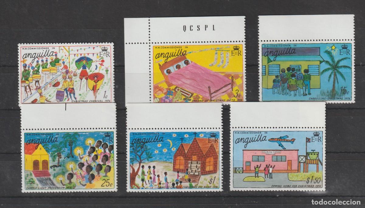 Sellos: Anguilla 1976 - Yvert 232/237 mnh**