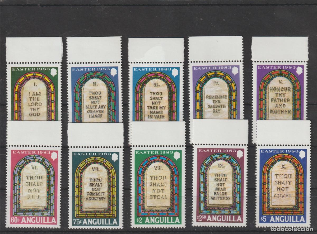 Sellos: Anguilla 1983 - Yvert 482/491 mnh**