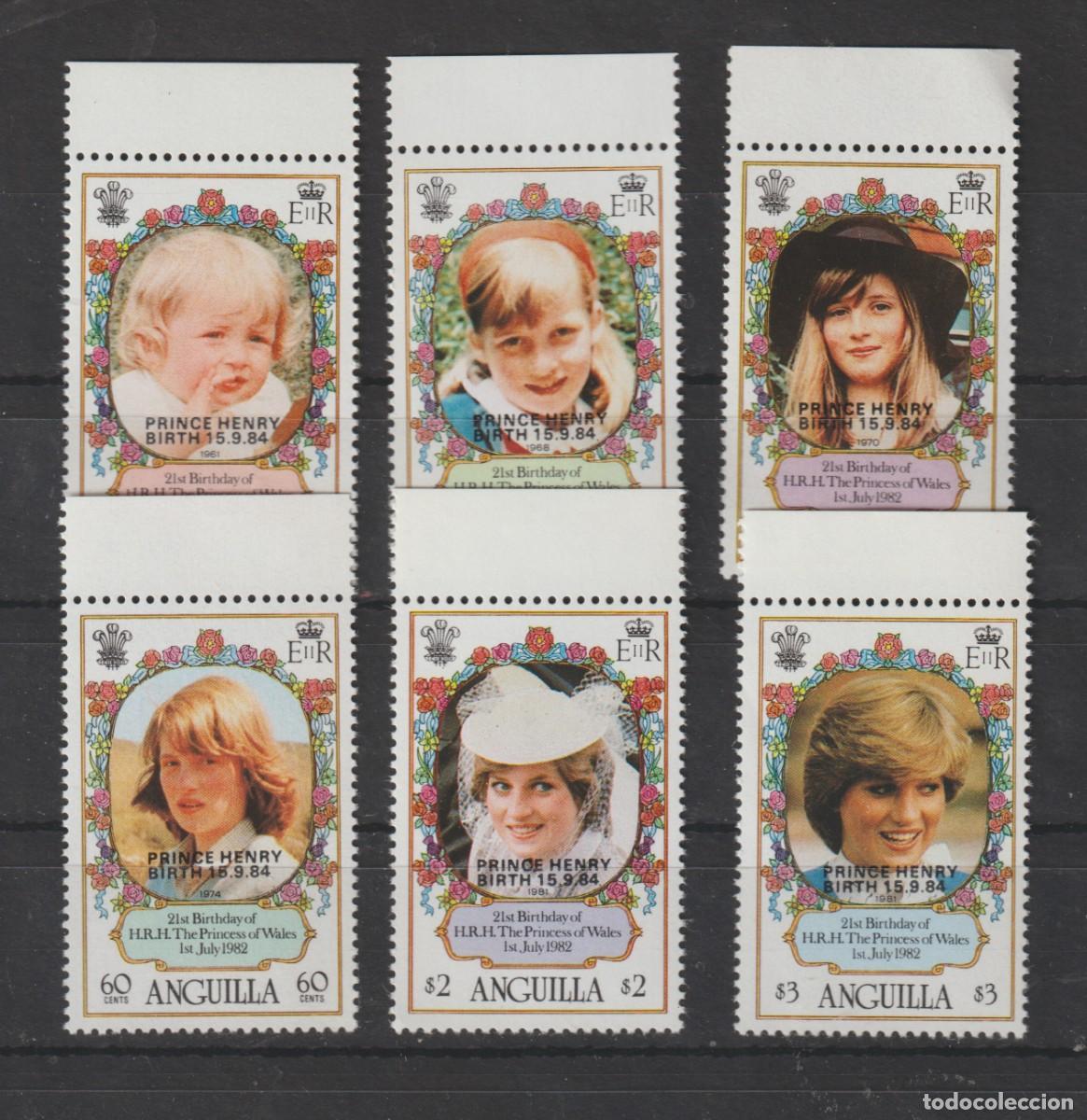 Sellos: Anguilla 1984 - Yvert 561/566 mnh**