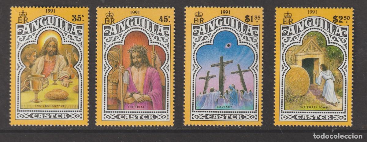 Sellos: Anguilla 1991 - Yvert 758/761 mnh**