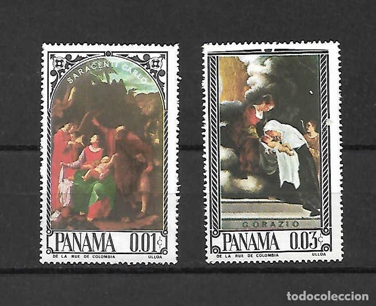 Sellos: lote 2 sellos de NAVIDAD de Panam&aacute;, sellos a&ntilde;o 1967