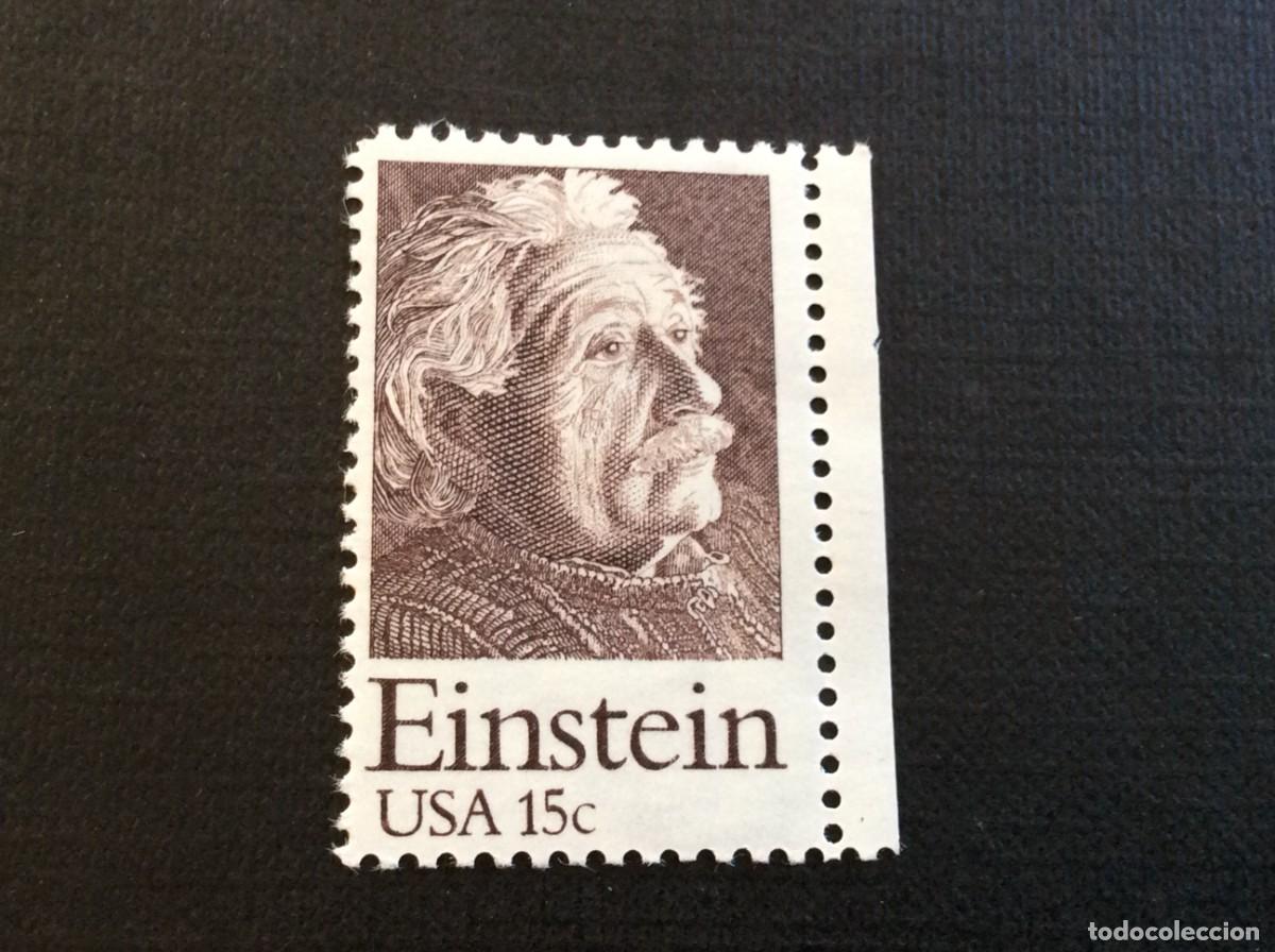 Sellos: PREMIOS NOBEL. ESTADOS UNIDOS N&ordm; YVERT 1237*** A&Ntilde;O 1979. CENT.NACIM. A. EINSTEIN. PREMIO NOBEL 1921