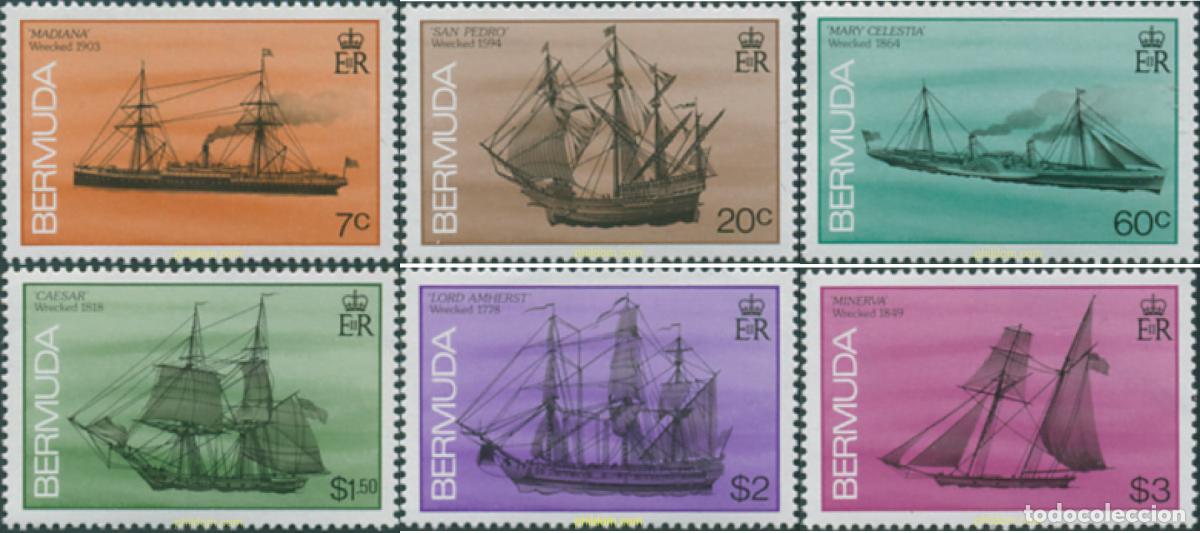 Sellos: 292071 MNH BERMUDAS 1986 BARCOS