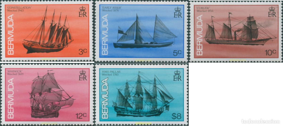 Sellos: 292070 MNH BERMUDAS 1986 BARCOS