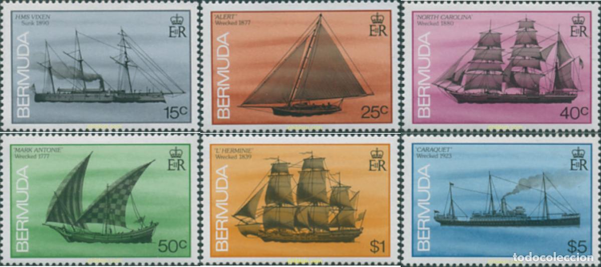 Sellos: 292074 MNH BERMUDAS 1986 BARCOS