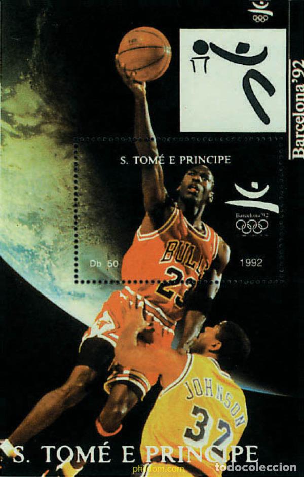 Sellos: 52682 MNH SANTO TOME Y PRINCIPE 1992 25 JUEGOS OLIMPICOS VERANO BARCELONA 1992