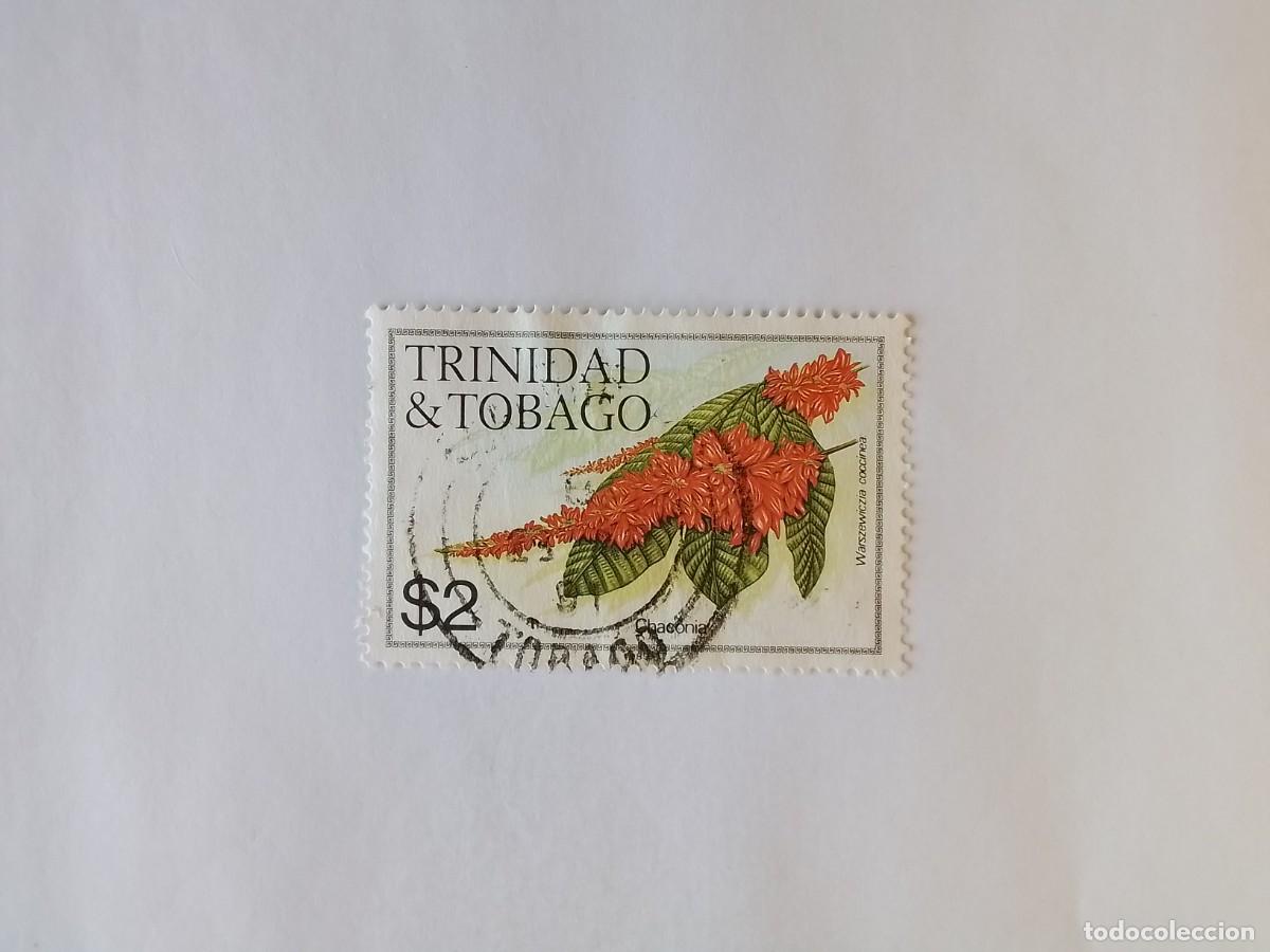 Sellos: A&Ntilde;O 19989 TRINIDAD Y TOBAGO SELLO USADOS
