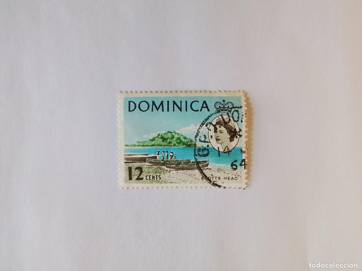Sellos: A&Ntilde;O 19963 DOMINICA SELLO USADOS